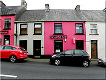 G8839 : The Barber Shop, Manorhamilton by Kenneth  Allen