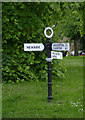 Fingerpost, Burgage, Southwell