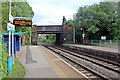 The southern end of Gwersyllt railway station