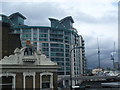 St George Wharf development and Vauxhall Bridge