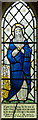 Stained glass window, St Mary