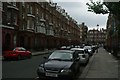 View down Brechin Place from Gloucester Road