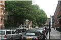 View up Nevern Square