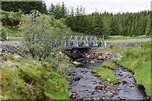 NM9518 : Bridge over Abhainn Fionain by Patrick Mackie