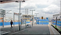 TQ3884 : Stratford Regional Station in transformation, 2009 by Ben Brooksbank