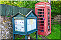 Bathealton : Noticeboard & Telephone Booth