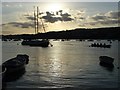 SX9372 : The Teign at sunset by Alan Hunt