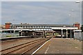 Footbridge, Rhyl railway station