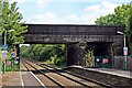 Castle Road bridge, Flint railway station