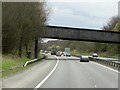 Railway Bridge over M74 near Haughead