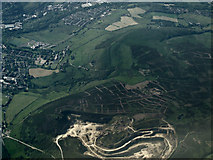 SD9901 : Buckton Vale Quarry from the air by Thomas Nugent
