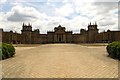 Blenheim Palace looking across the Great Court