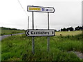 H3090 : Sign for Castlederg by Kenneth  Allen