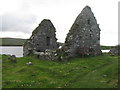 NR3868 : House on Eilean Mòr at Finlaggan by M J Richardson