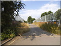 Path over the railway at the end of Stanley Road