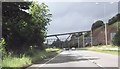 Bridges and gantry over A30 at M5 junction