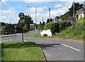 The Old Killowen Road at its junction with the A2 (Killowen Road)