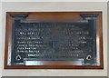 SJ9593 : WWI memorial in Gee Cross Methodists by Gerald England
