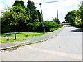 Looking into Old Cross Tree Way from the north