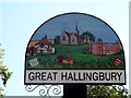 Village sign, Great Hallingbury