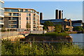 Old and new on the Thames Path at Greenwich