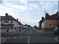 Isham Road at the junction with Tylecroft Road