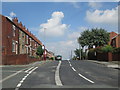 Lee Moor Road - viewed from Long Causeway