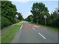 Low Road heading west out of Barrowby