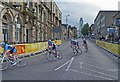 SE3406 : Town centre bike racing comes back to Barnsley by Steve  Fareham