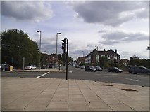 TQ2489 : Finchley Road from Henlys Corner by David Howard