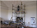 SW8458 : Trerice, conservation of plasterwork by David Hawgood