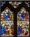 TQ9240 : Stained glass window, Bethersden church by Julian P Guffogg