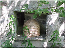 SW6031 : Bee bole and skep at Godolphin House by David Hawgood