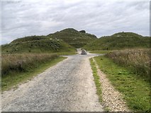 NZ2377 : Entrance to Northumberlandia, "The Lady of the North" by David Dixon