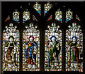 TQ8209 : Stained glass window, St Clement's church, Hastings by Julian P Guffogg