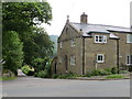 SK2375 : Stoke Bar Cottage at road junction by Peter Wood