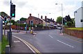 SO8171 : New traffic lights at junction of Mitton Road and Severn Road, Stourport-on-Severn by P L Chadwick