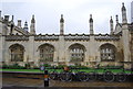TL4458 : King's College screen by N Chadwick