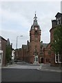 The Town Hall and War Memorial at Lockerbie