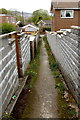 Path from Kingsbury Place to Kingsbury Court, Llwydcoed