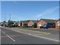 Roadside bungalows on the north side of Preesall