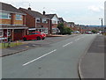 Houses at the NW end of Queensway Drive, Bridgnorth