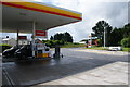 Petrol filling station at Carland Cross