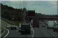 The M25 eastbound at  junction 24