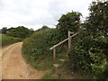 Junction of paths near Richmond Farm Orford