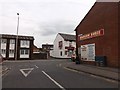 Junction of Old Row and Freckleton Street in Kirkham, Lancashire