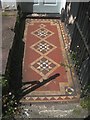 Tiled front path and steps, no.16 Chelsea Place, Teignmouth