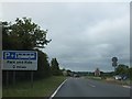 Start of dual carriageway on A12 by-passing Woodbridge