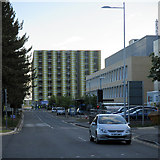 TL4654 : Addenbrooke's Hospital: nearing the new car park by John Sutton