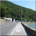 View east along the A2 (Shore Road) at the eastern outskirts of Rostrevor